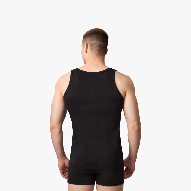 Տղամարդու միաերանգ անթև շապիկ 2 հատ